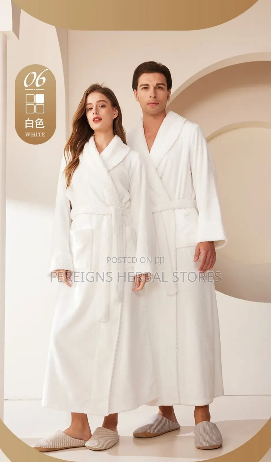 High Quality Unisex Bathrobe (One Size Fit) Unisex