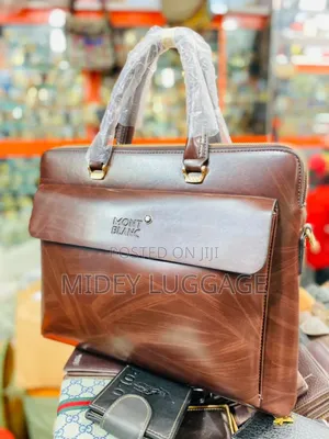 Men's Leather Hand Bag