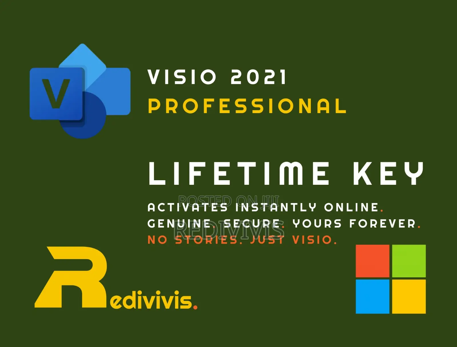 Microsoft Visio 2021 Pro — 1 Pc Lifetime | Fast Email Delivery