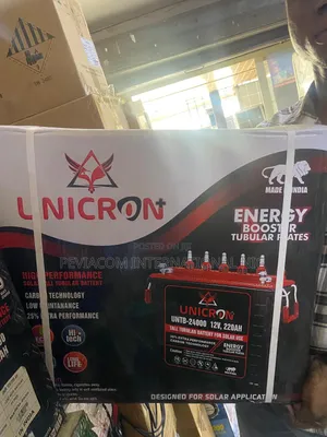 Unicron 220ah Tubular Battery