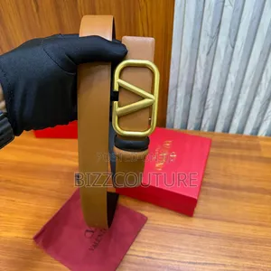 Original Valentino Leather Belts Available in Store