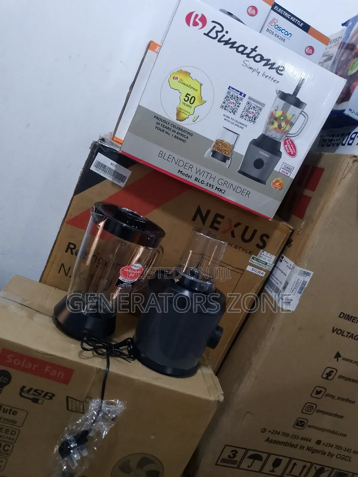 Binatone Multipurpose Blender – Smooth, Grind Mix With Ease