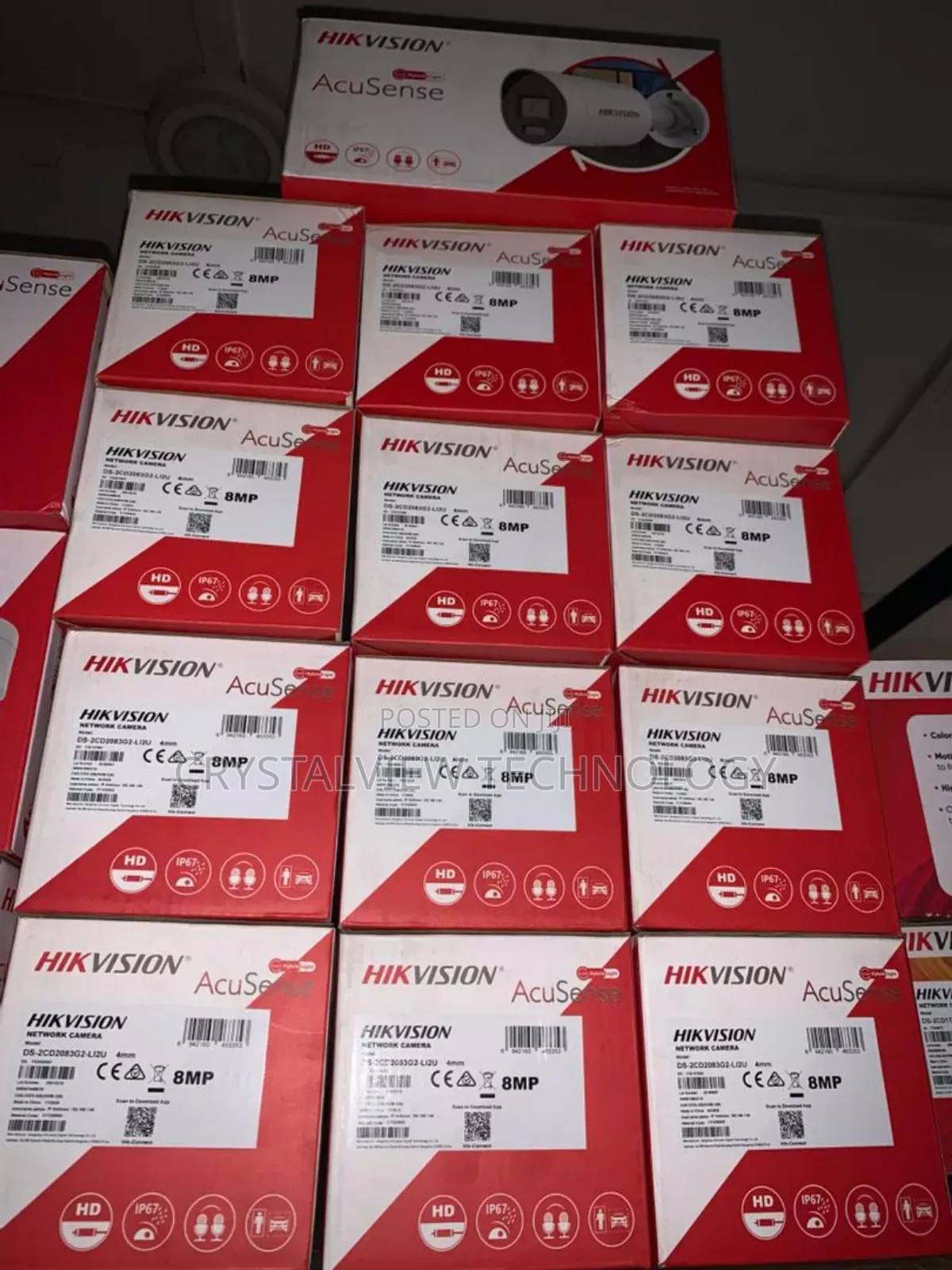 Hikvision 8mp Acusense Smart Hybrid Light Network Camera