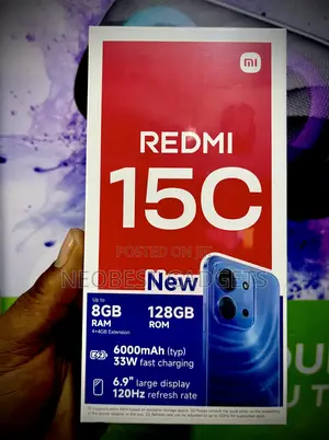 New Xiaomi Redmi 15C 4G 128 GB