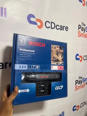 Pay Small Small Bosch Go Cordless Screw Driver On Cdcare.App