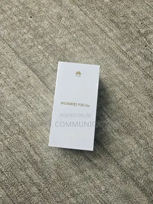 New Huawei P30 128 GB Black