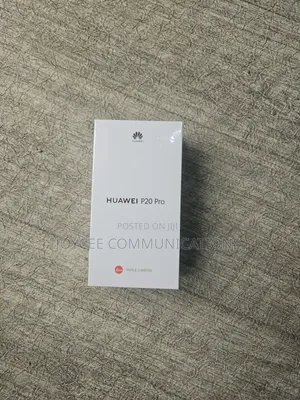 New Huawei P20 Pro 128 GB Black