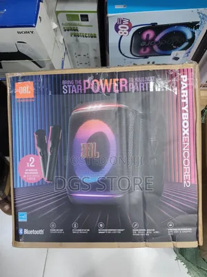 JBL Partybox Encore 2 With 2 Microphone  Bluetooth Speaker