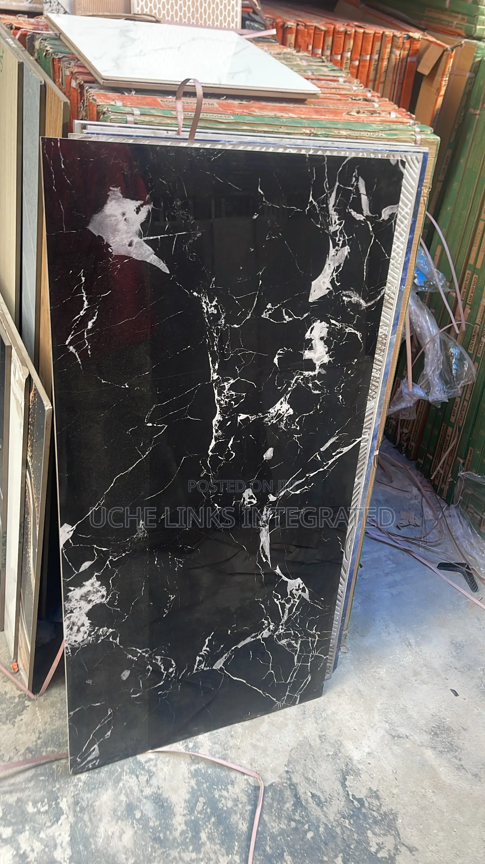 Black Glossy Tiles