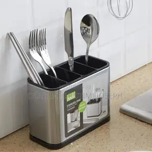 Stainless Steel Cutlery Rack