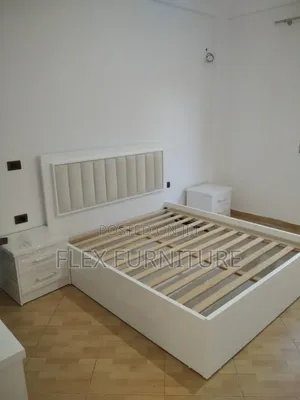 Standard MDF Bed Frame With Two Side Drawers