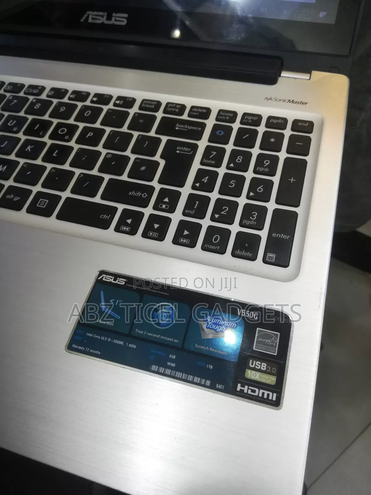 Laptop Asus S56CA 6GB Intel Core i3 HDD 320GB