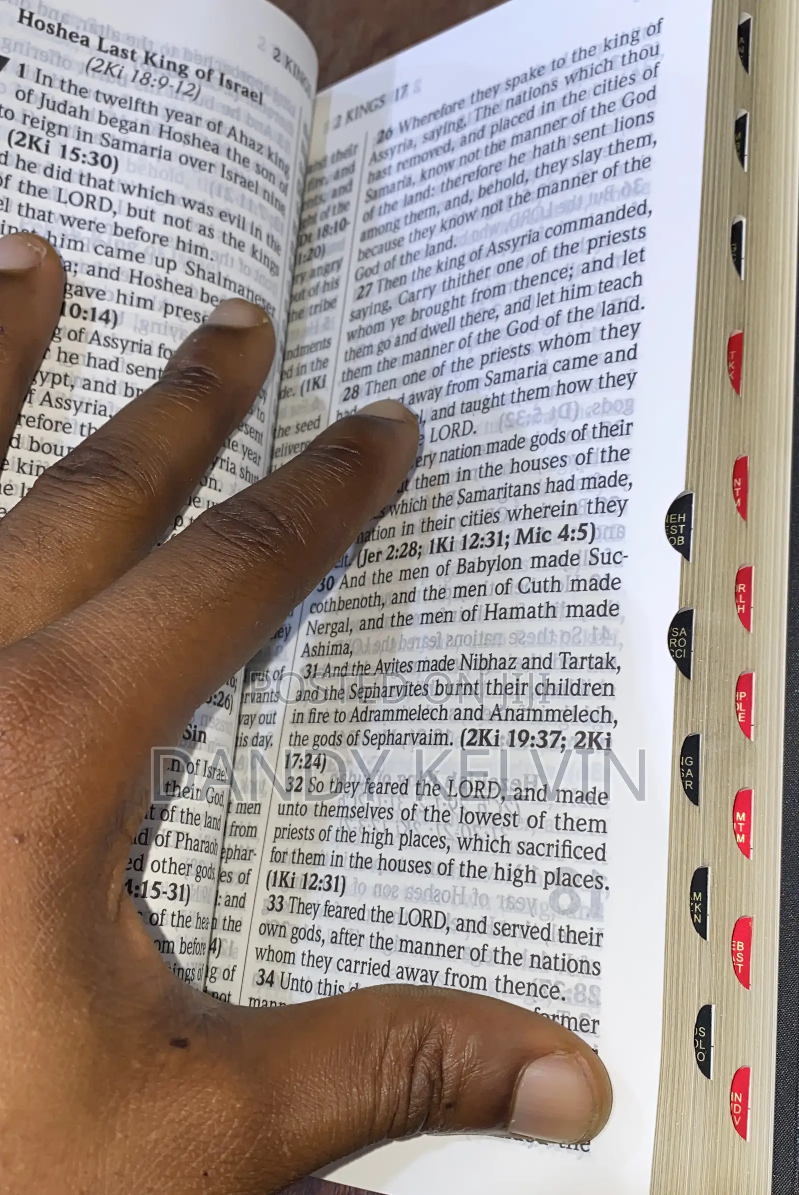 King James Version (Big Size) With Thumb Index