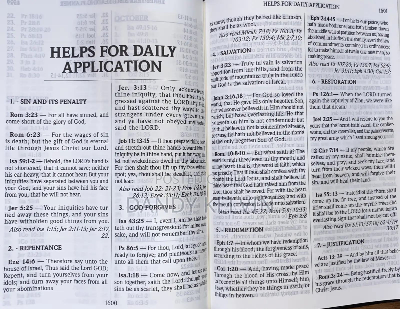 King James Version (Big Size) With Thumb Index