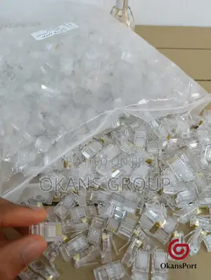 Rj45 Connector Cat6 Network Cable Plug
Utp - 1,000 PCS Bulk Pack