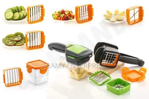 5 in 1 Quick Nicer Dicer Vegetable Chopper With Multiple Head
