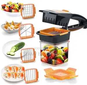 5 in 1 Quick Nicer Dicer Vegetable Chopper With Multiple Head