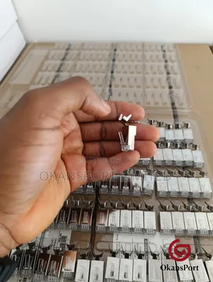 Rj45 Connector Cat7 Shielded Ethernet Network Cable Plug -100 PCS Pack