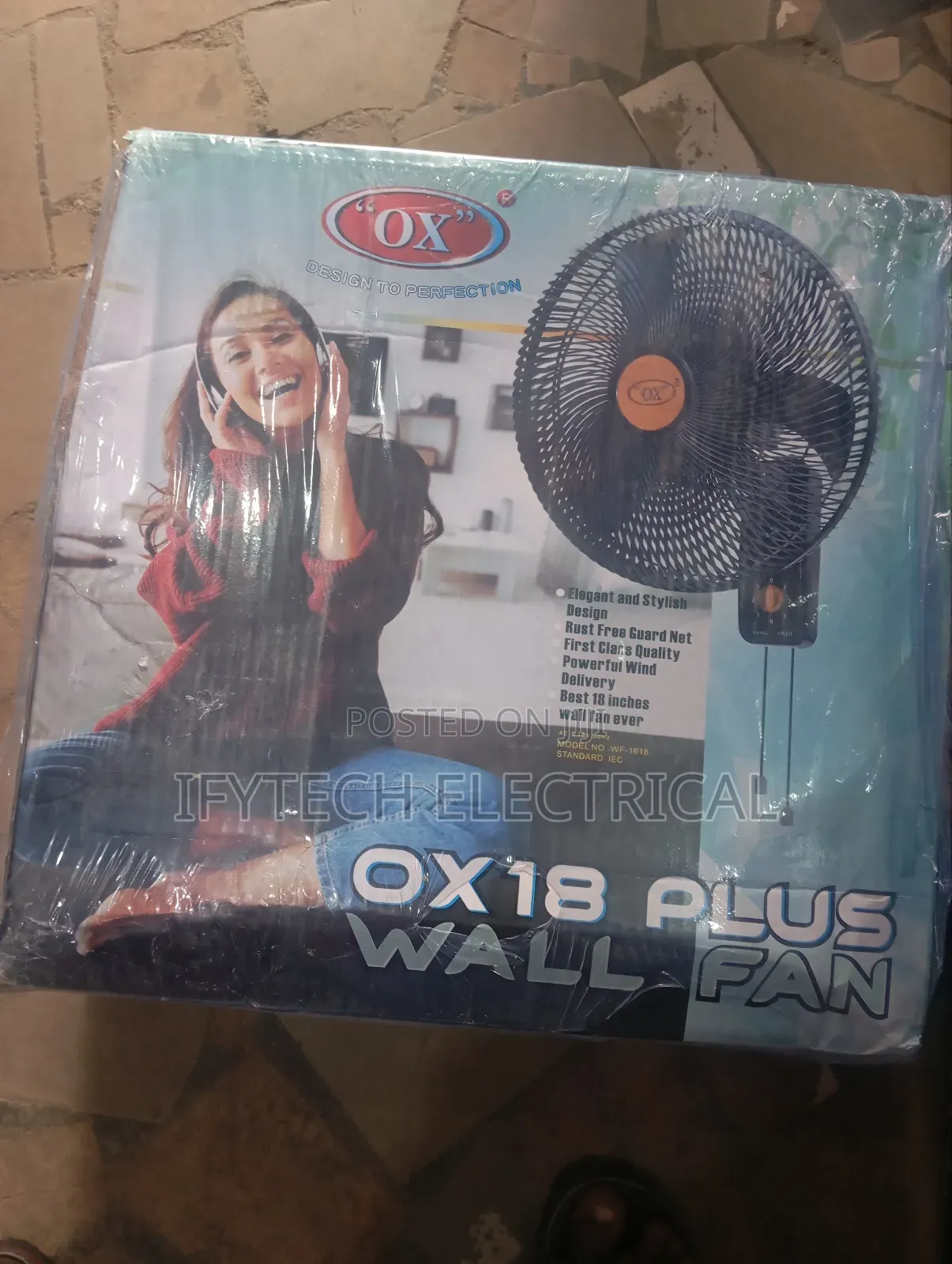 Ox Wall Fan 18