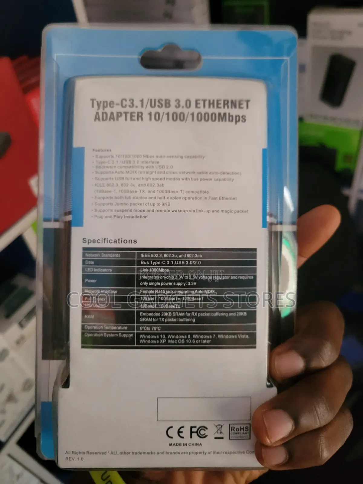 3.0 Gigabit Ethernet Adapter