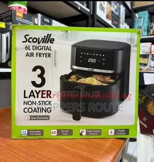 Scoville 6l Digital Air Fryerblack