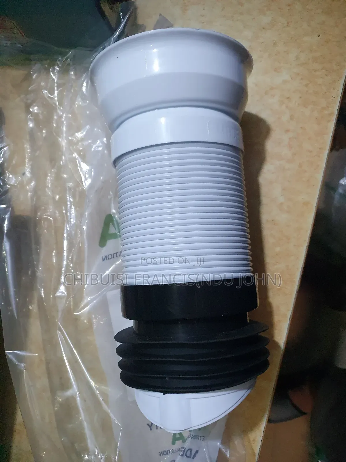 Pan Connector With Non Return Valve