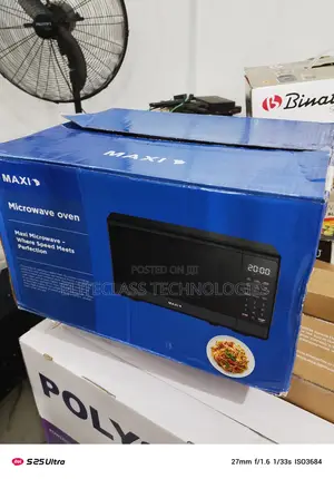 Heatwave Maxi 20l Microwave Oven Black Mwo20c2gv