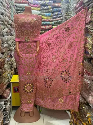 Net on Raw Silk Goerge