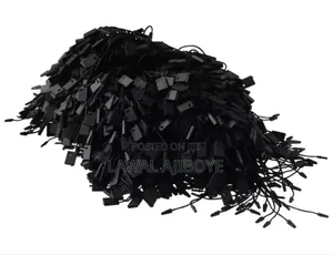 1000pcs Hang Tag String Black Price Tags Hang Tag String Clothing Ga