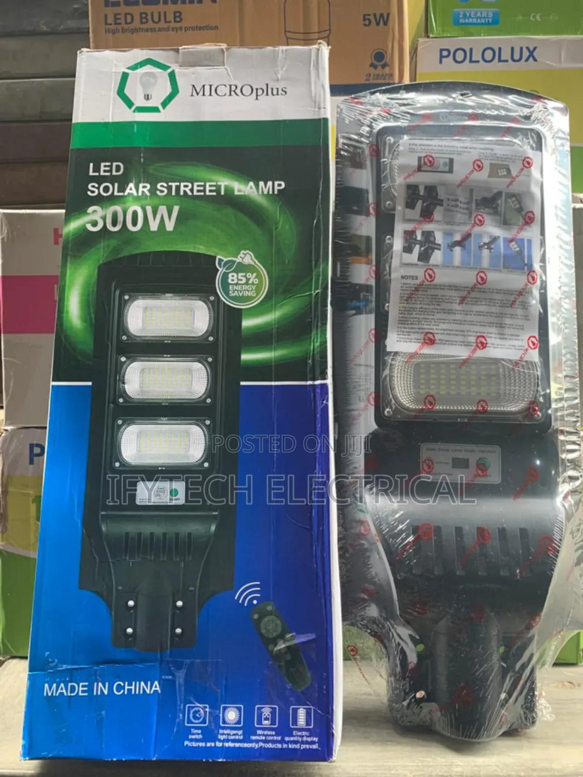 Micro Plus Solar Street Lamp 300watts