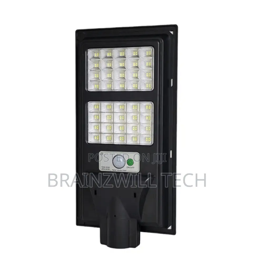 200w Solar Street Light With Motion Sensor and Remote Control