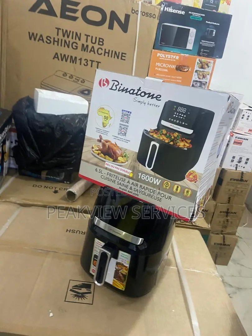Binatone 6.5l Digital Air Fryer – Great for Large Meals