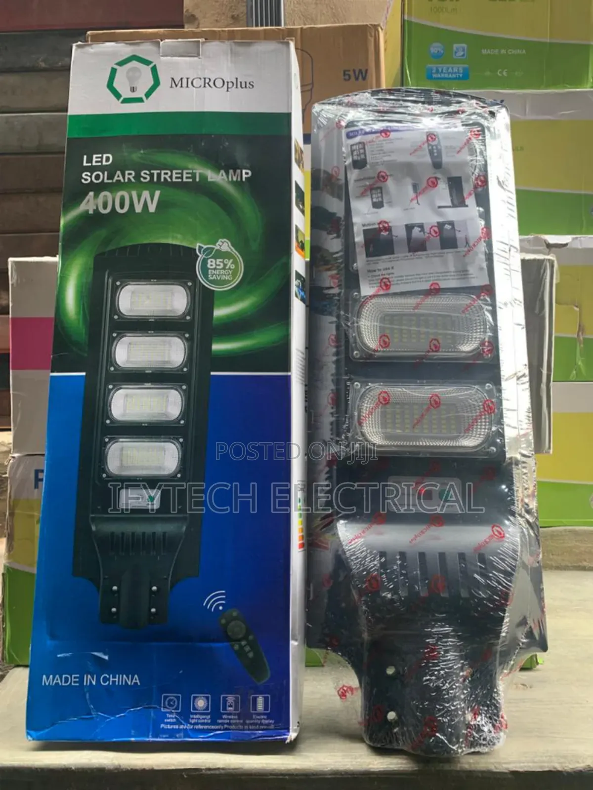 Microplus 400watts Solar Street Lights
