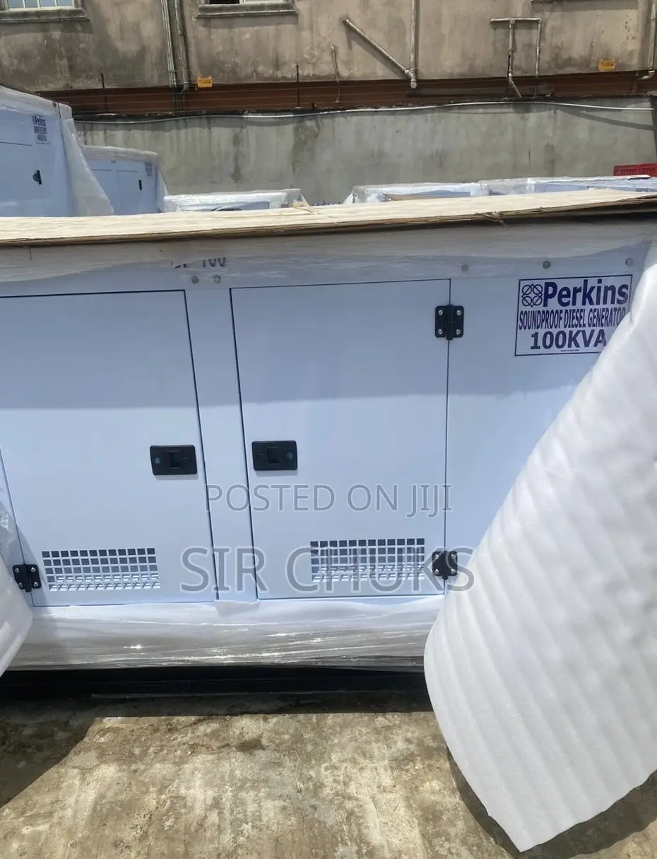 Original 100kva Perkins Diesel Soundproof