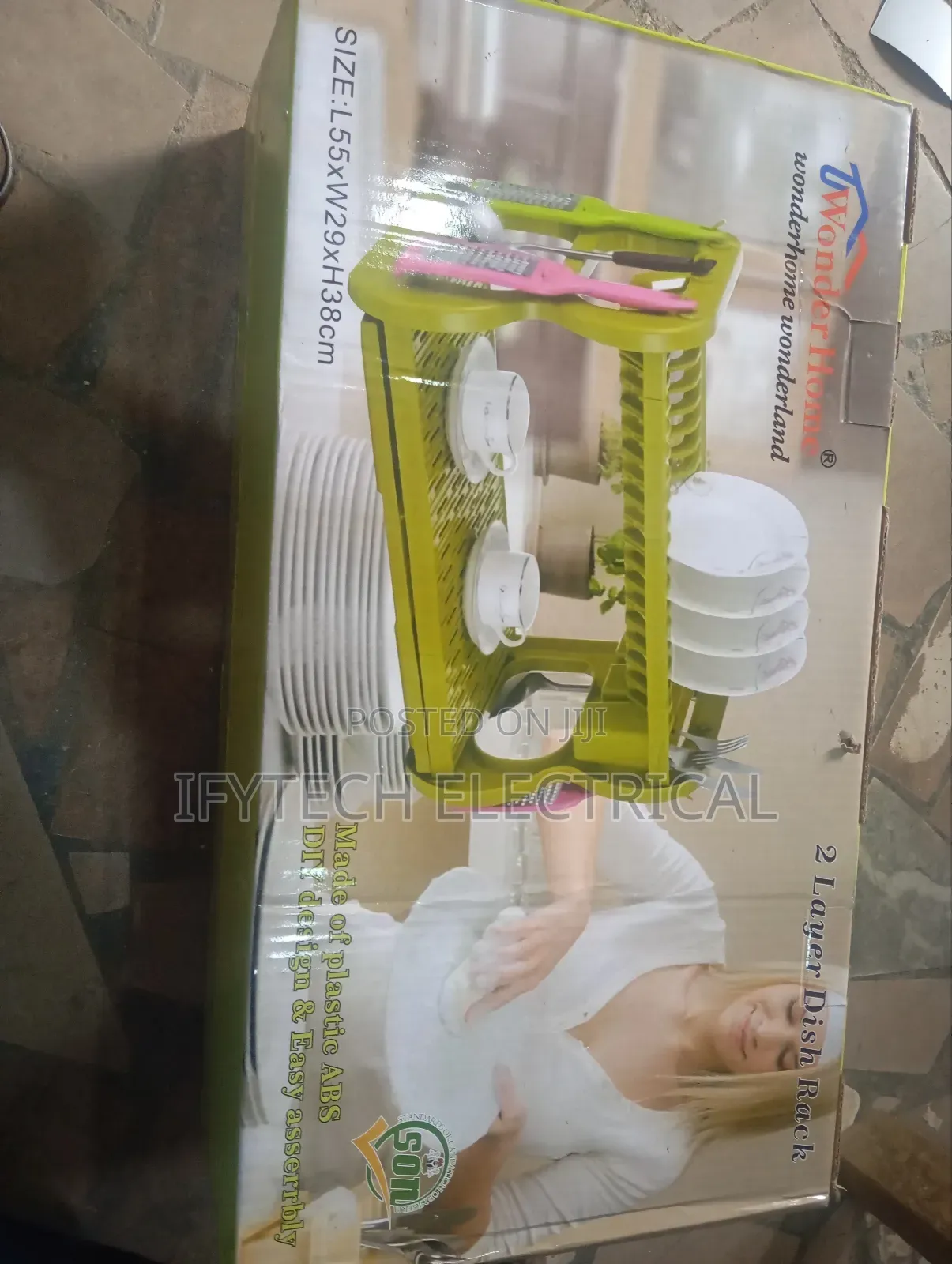 Wonder Home 2 Layers Dish Rack