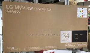 Lg Myview Smart 34” 21:9 Curved Wqhd (3440x1440) With Webos