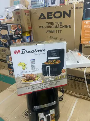 Inatone 6.5l Air Fryer – Multi-Cooking Modes Adjustable Heat