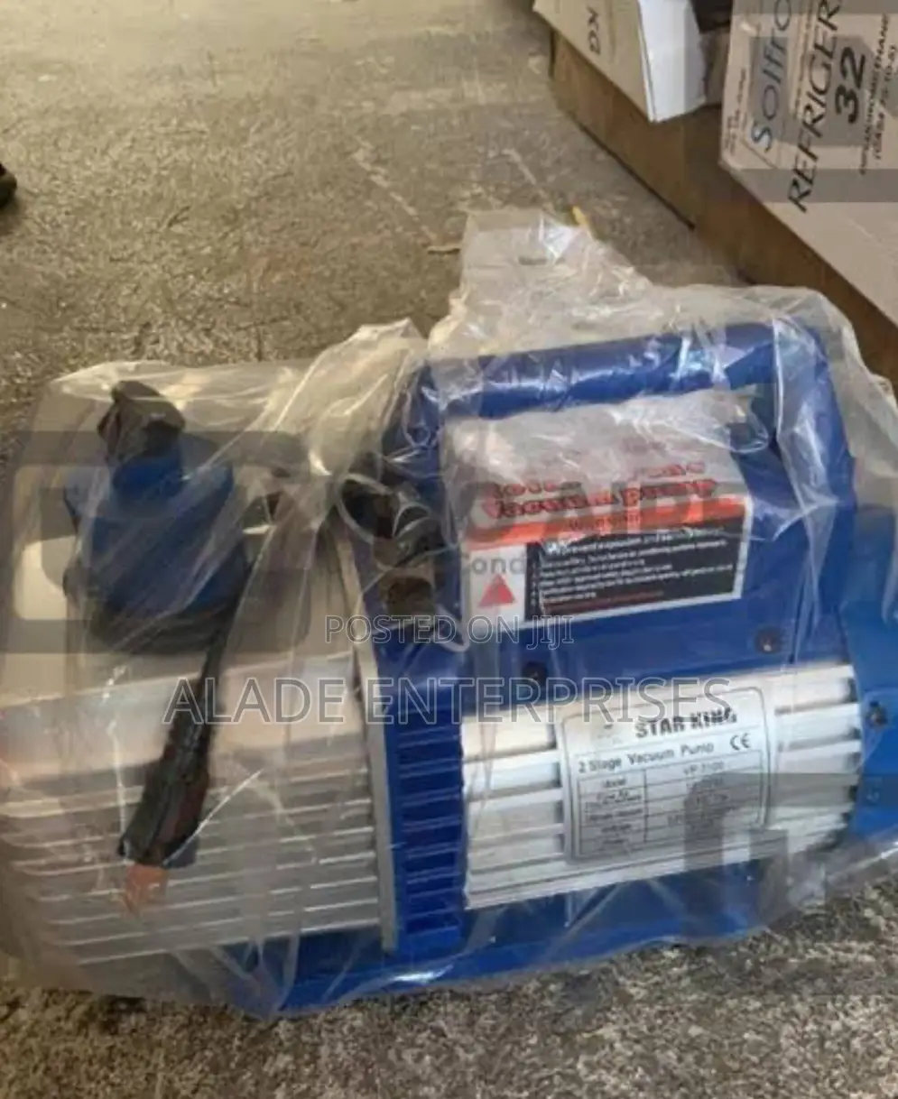 Vacuum Pump 1hp 2 Stage