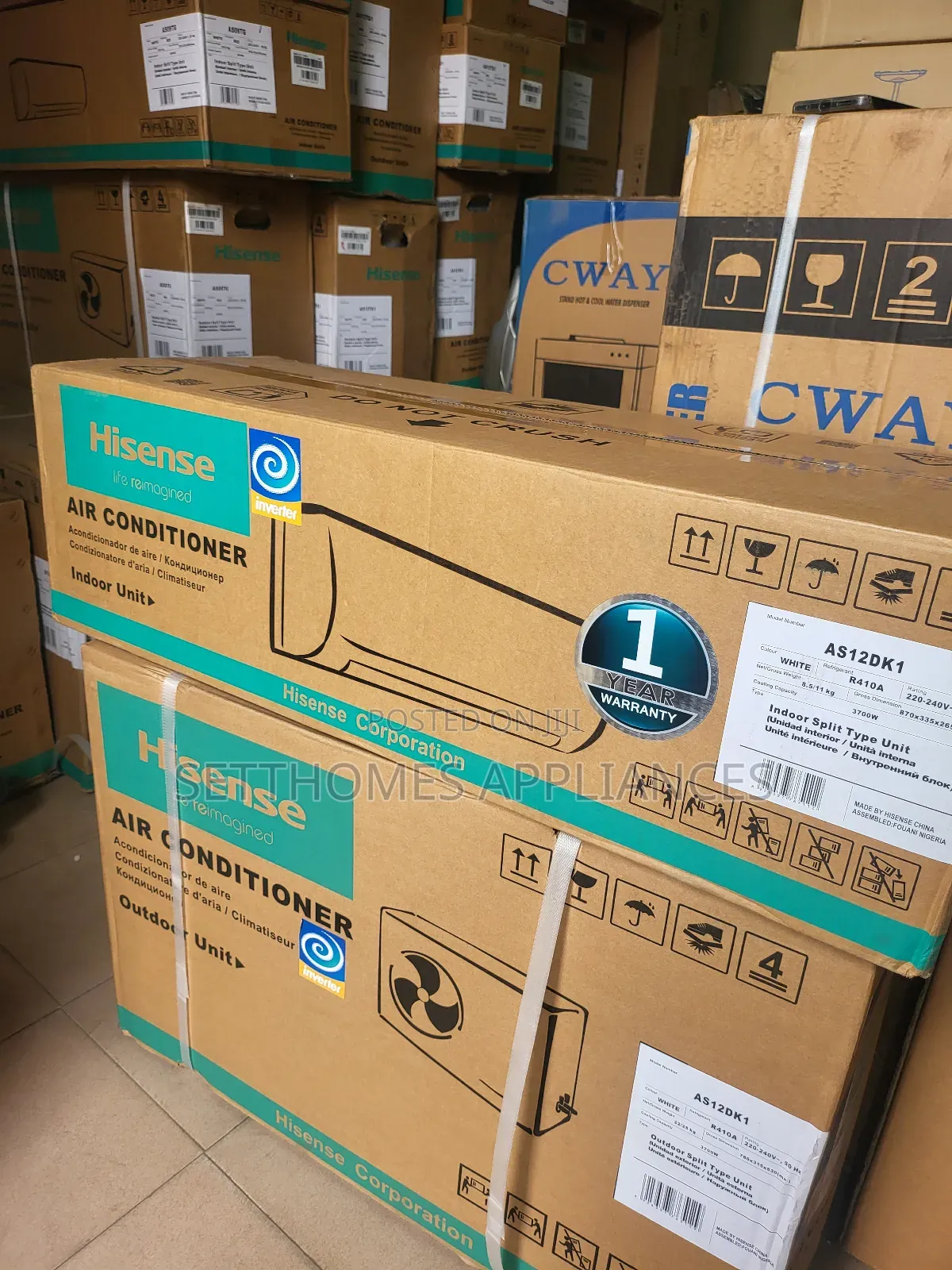 1 Hp Hisense Inverter Ac