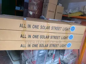 All In One 100watts Wakatek Solar Street Light  Original