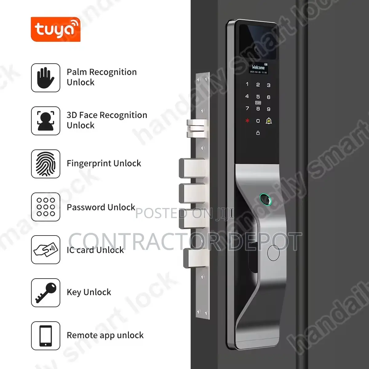 Face Recognition Smart Door Lock Opens and Closes Automatically
