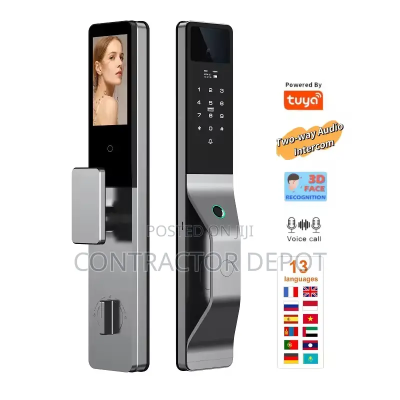 Face Recognition Smart Door Lock Opens and Closes Automatically