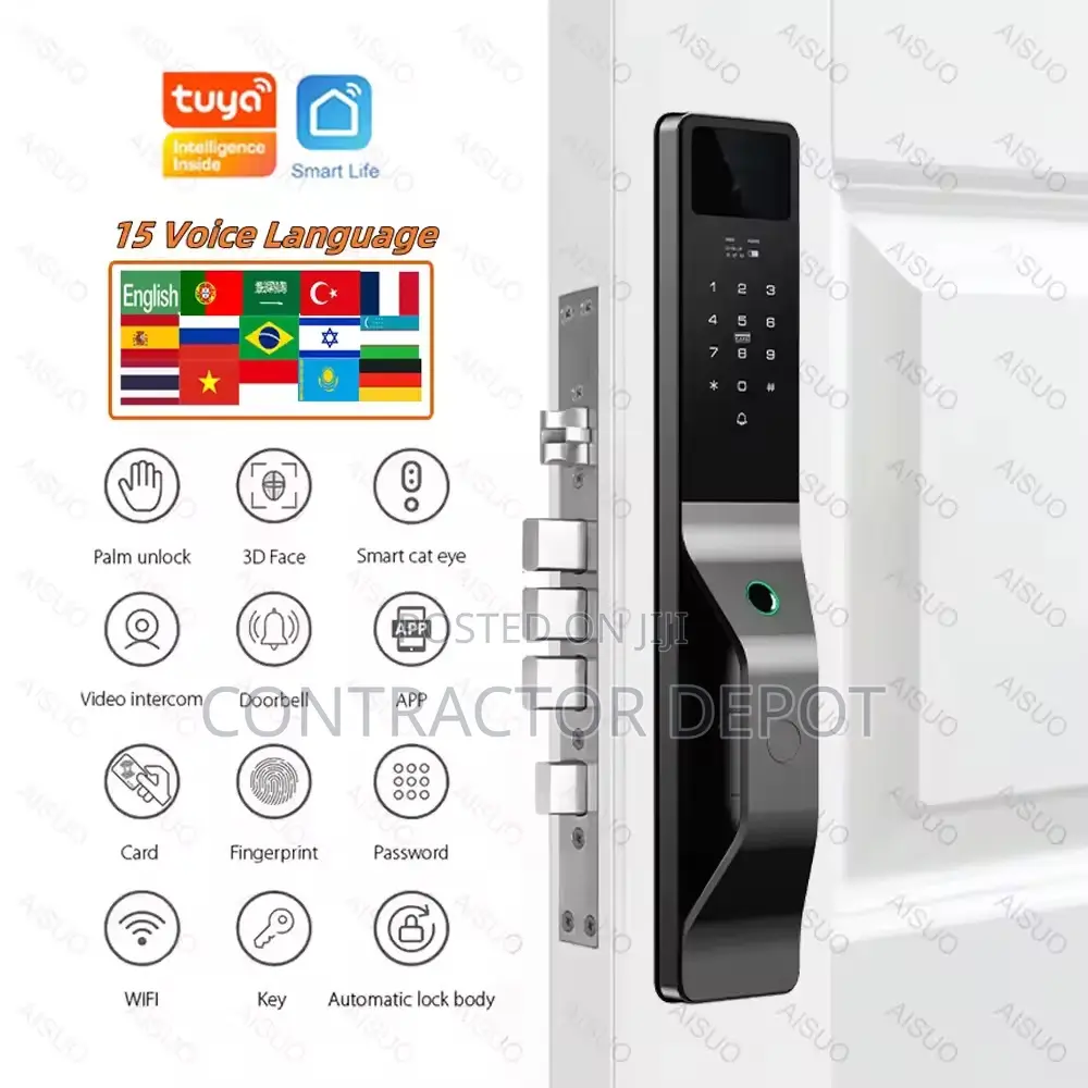 Face Recognition Smart Door Lock Opens and Closes Automatically