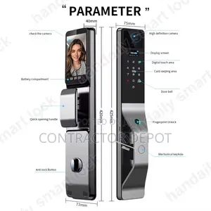 Face Recognition Smart Door Lock Opens and Closes Automatically