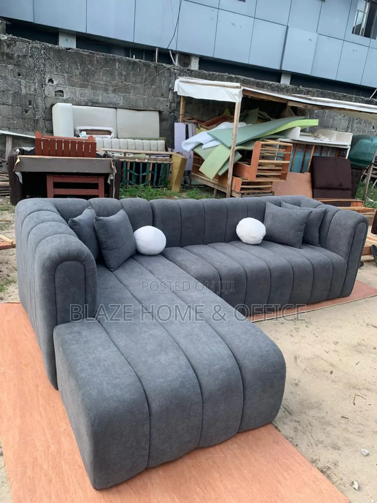 Executive L-Shape Sofa Cushing
