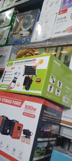 Firestar Ai 2 in 1 8mp Solar Camera 4g