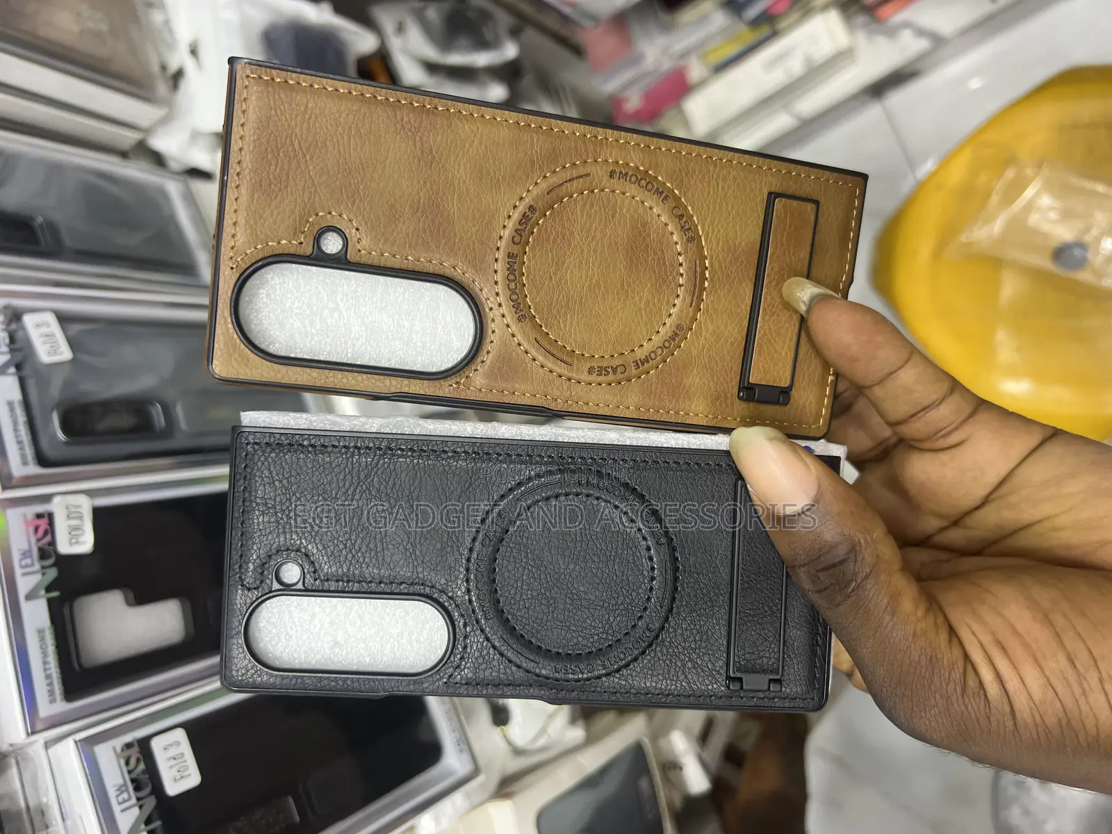 Samsung Galaxy Z Fold Series 5,6,7 Leather Case