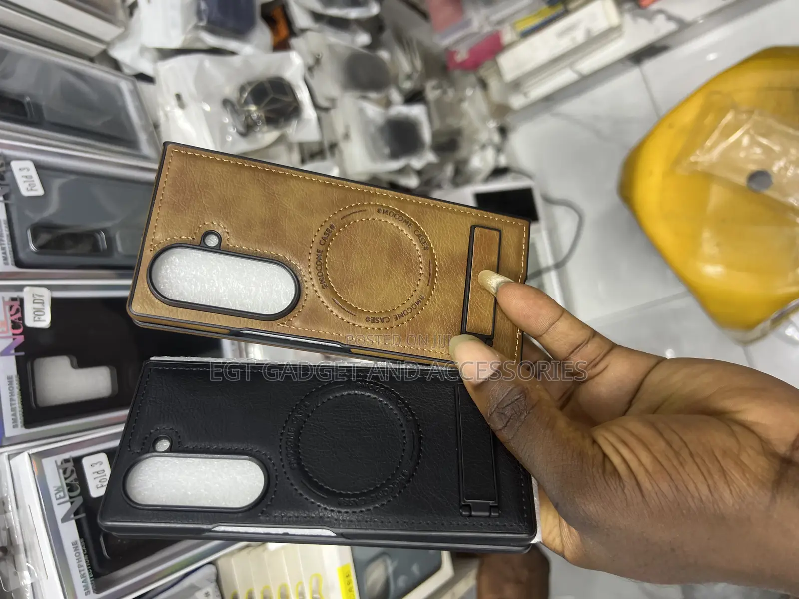 Samsung Galaxy Z Fold Series 5,6,7 Leather Case