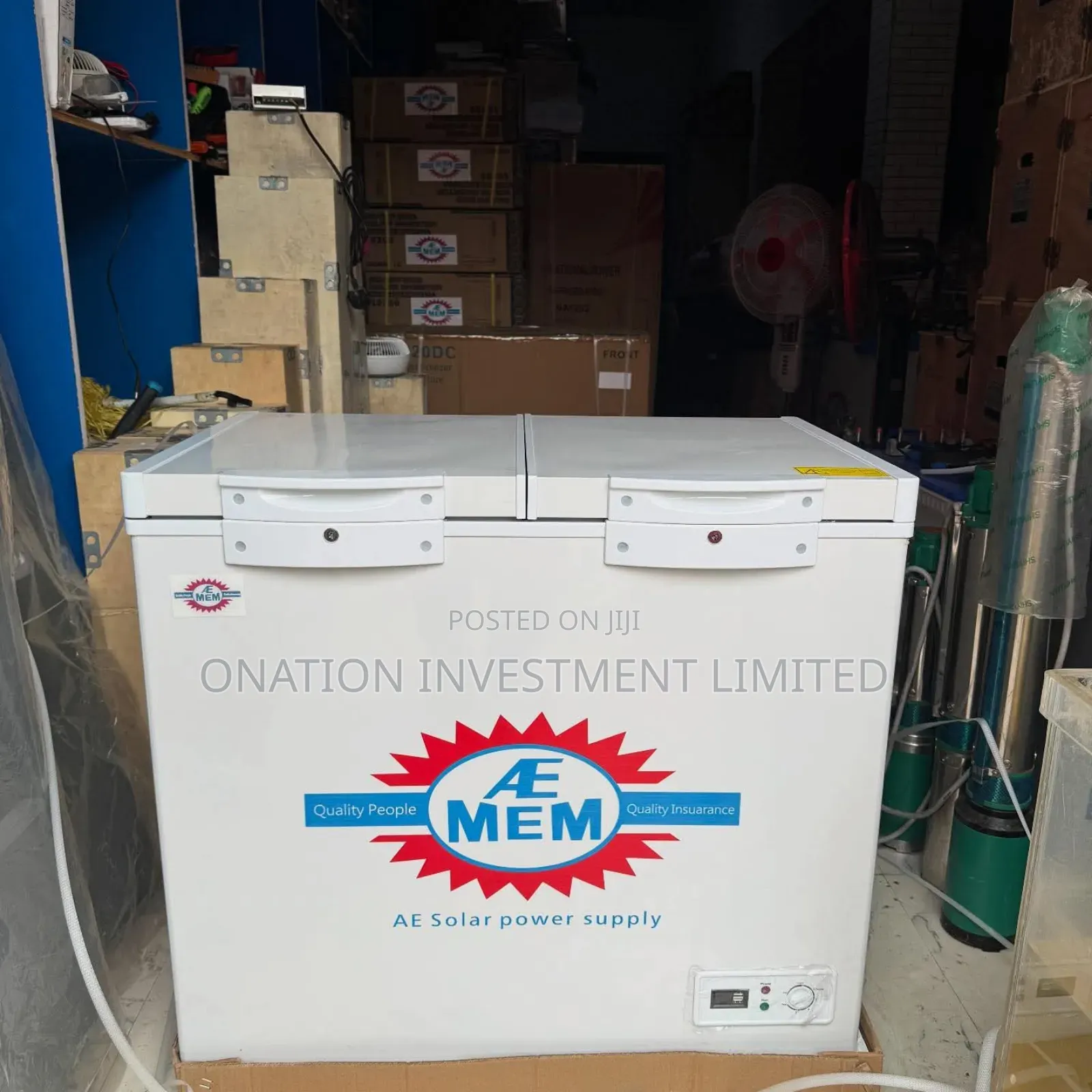 220l Aemem Solar Fridge and Freezer