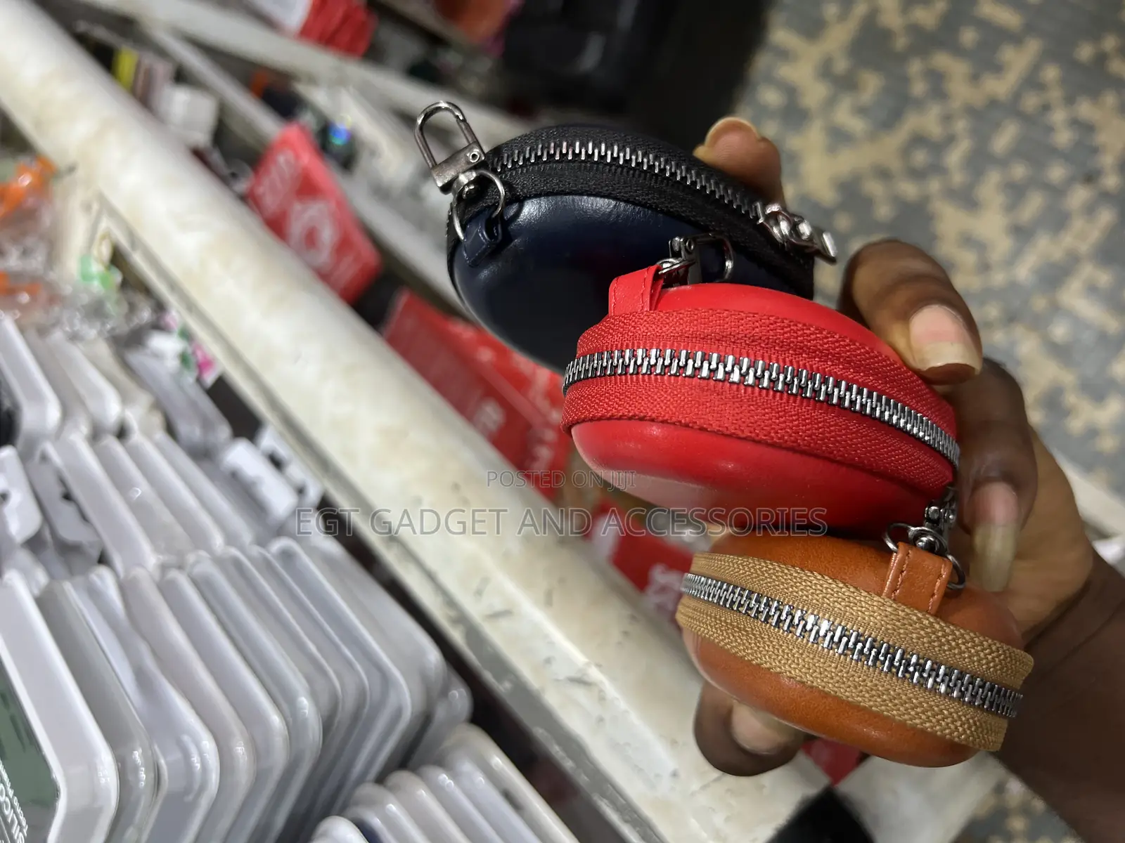 Keychain Change Wallets Hook Earphone Case